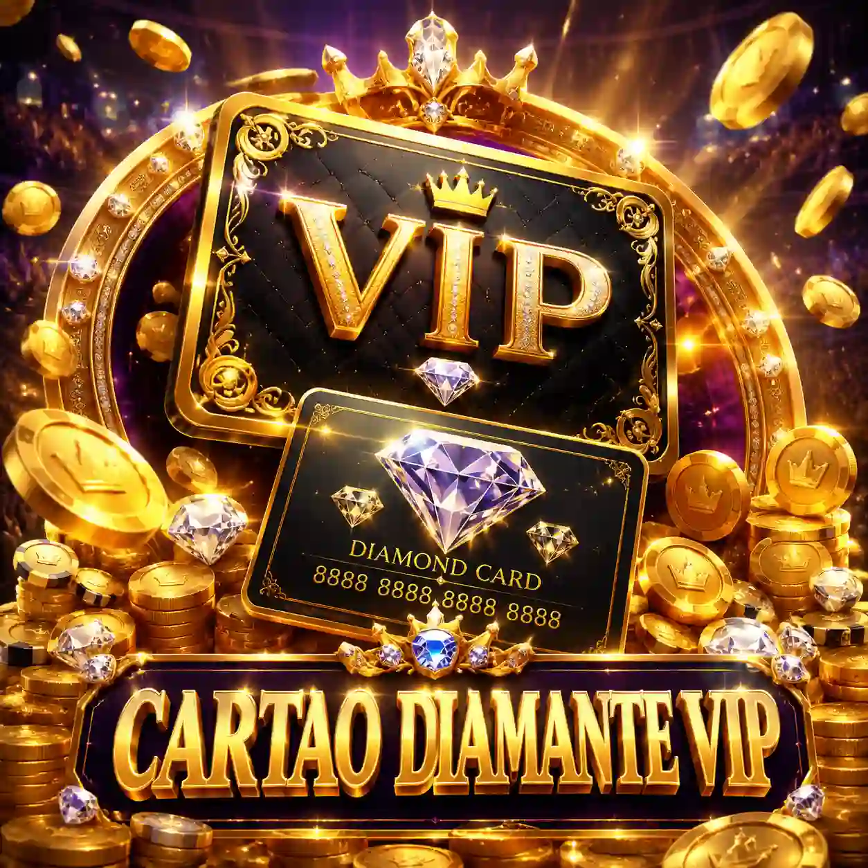 Código QR dourado para download do aplicativo